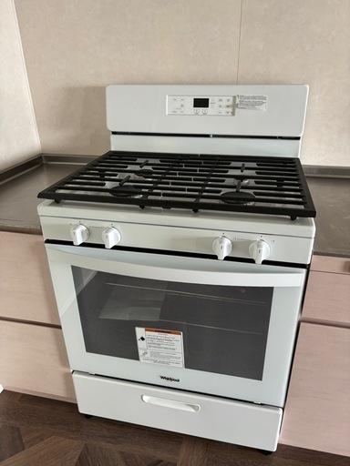 【取引中】【週末までの値下げ】アメリカ輸入品　ワールプール　ガスコンロ
