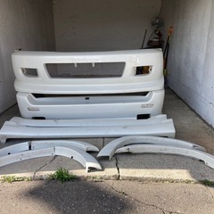 トヨタ　ランドクルーザー100系 フルエアロ 前後パンパー・サイドステップ・オーバーフェンダー フルセット◾️オートプラザミラノ製◾️