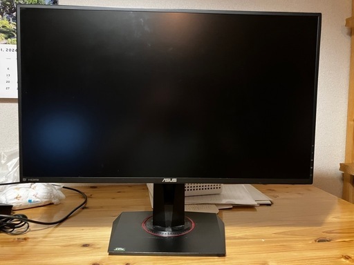 ASUS ゲーミングディスプレイ VG278QR ※MAX165Hz※ASUS27インチ