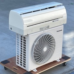 取付け可 ! ! ⭐︎パナソニック エアコン 6畳用 2016年製 自動お掃除 ナノイー CS-22BEXJ 洗浄済み ! !