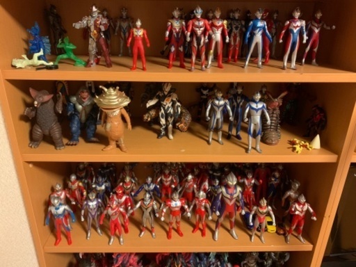 ウルトラマン　ソフビ　人形