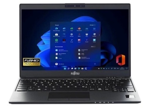 富士通 【Win11搭載】極軽極薄FUJITSU LIFEBOOK U937 ■MS Office H\u0026B 2019 / FHD(1920x1080)/Core i5-7300U(2.6GHz)/8GBメモリ/SSD 512GB/Webカメラ内蔵/13.3インチ (SSD512GB) (整備済み品)