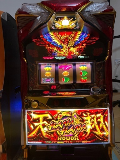 パチスロ実機 ハナハナ鳳凰天翔 コイン不要機付
