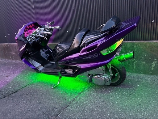 YAMAHA マジェスティ C 250 SG03J フルカスタム　エアロ　LED オ　茨城　千葉　埼玉　東京　栃木　神奈川　群馬　バイク　ビックスクーター　フォルツァ　マグザム　スカイウェイブ　フュージョン　グランドマジェスティ