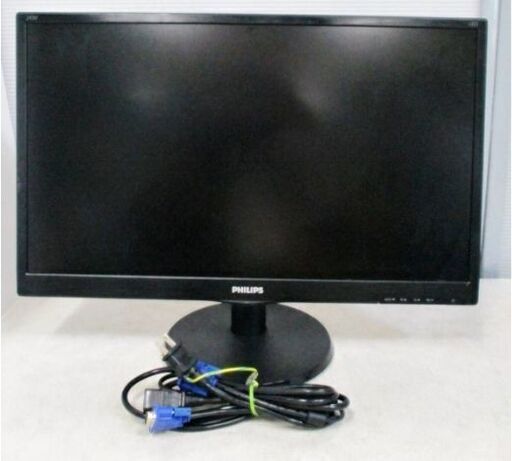①フィリップス　液晶モニター　243V5QHABA/11　動作良好　23.6インチ　HDMI対応　PCモニター　液晶ディスプレイ　フルHD　PHILIPS