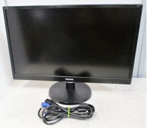 ③フィリップス　液晶モニター　243V5QHABA/11　動作良好　23.6インチ　HDMI対応　PCモニター　液晶ディスプレイ　フルHD　PHILIPS