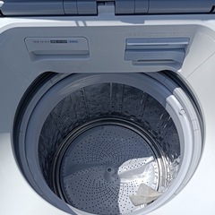 ★[八4444] 【中古品】シャープ　2018年製　電気洗濯乾燥機　8.0kg   ES-PX8B-P  