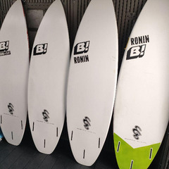 サーフボード4本 ジャンク ライダー使用 中上級向け 看板やリペア用に