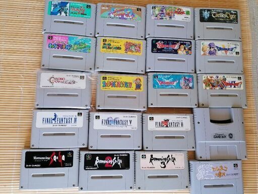 【超格安・早い者勝ち】スーパーファミコン本体＋ゲームソフト多数＋ファミコン