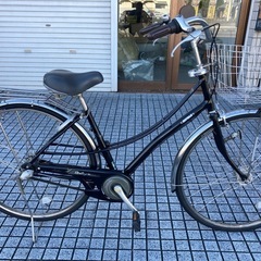 26インチ自転車】パナソニック製 内装3段変速 美品❗️LEDオートライト