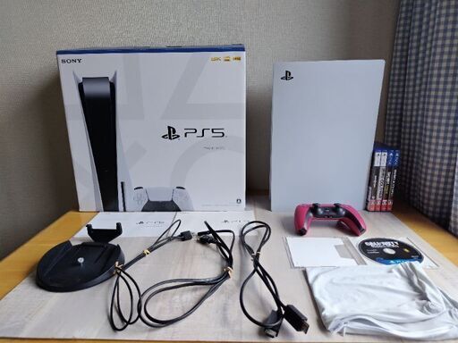 PS5本体(CFI-1100A01)ディスクドライブ搭載