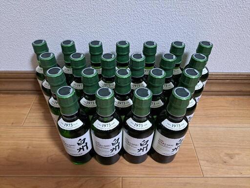 サントリー白州180ml 22本セット サントリーシングルモルトウイスキー