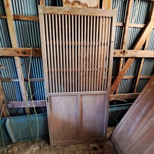 価格交渉できます 蔵戸　建具　アンティーク　レトロ　骨董　古民家　時代物　現地引き取りのみ 2