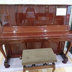 YAMAHA木目ピアノw106猫足が素敵です。