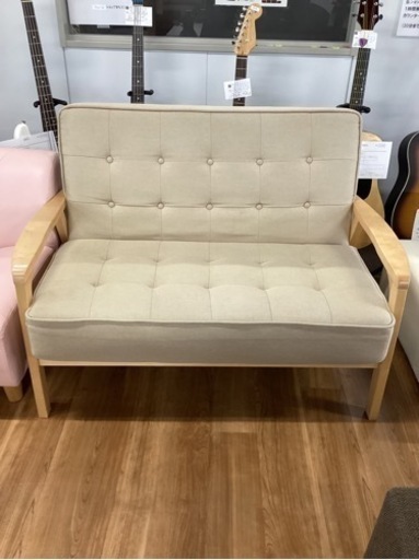 二人掛けソファー【町田市再生家具】241352