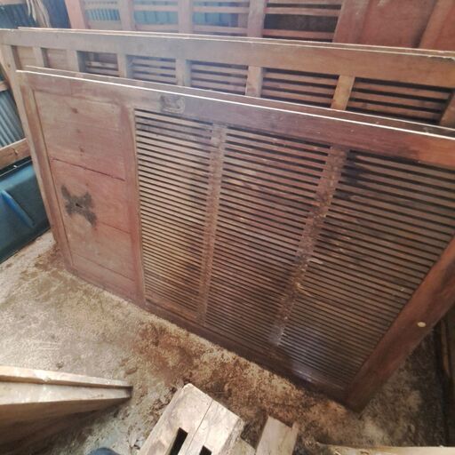 価格交渉できます 蔵戸　建具　アンティーク　レトロ　骨董　古民家　時代物　現地引き取りのみ 4