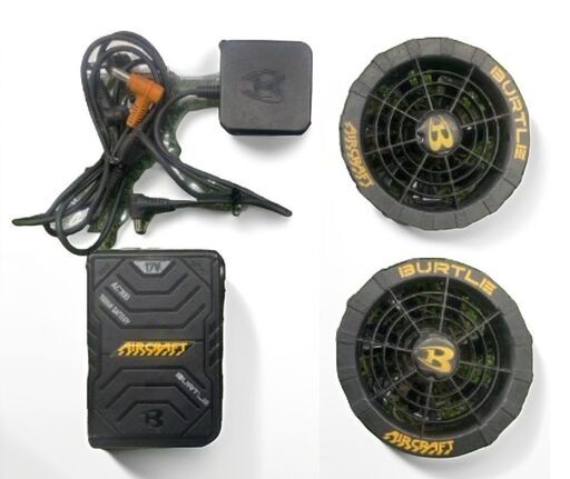 ◯取引完了◯ 2022 BURTLE バートル　AC300-17v 稼働品 一式セット