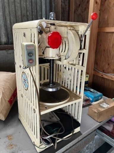 昭和レトロ電動式かき氷機