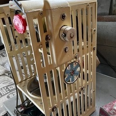 昭和レトロ電動式かき氷機