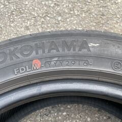 F0131）中古タイヤ4本セット！215/55R17 ヨコハマ ブルーアースRV02 