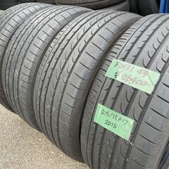 F0131）中古タイヤ4本セット！215/55R17 ヨコハマ ブルーアースRV02 