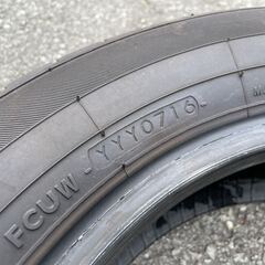 ［F0152］中古タイヤ4本セット！165/70R14 ヨコハマS73 2016年製造！送料込み！マーチ、パッソなど 