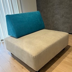 ギャレス1Pソファ、背もたれクッション