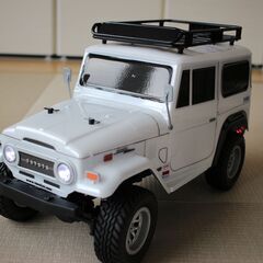 タミヤ CC-02 ランクル40 ファインスペック付きフルセット 中古 おまけ多数