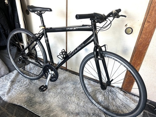TREKクロスバイク27インチSHIMANO 24段変速マットブラック