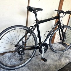 TREKクロスバイク27インチSHIMANO 24段変速マットブラック