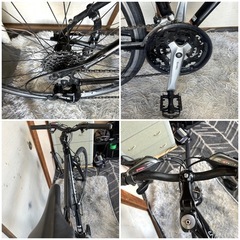 TREKクロスバイク27インチSHIMANO 24段変速マットブラック