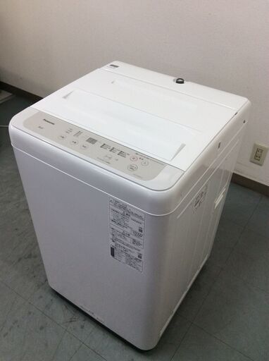 JT9361【Panasonic/パナソニック 5.0㎏洗濯機】美品 2021年製 NA-F50B14 家電 洗濯 簡易乾燥付