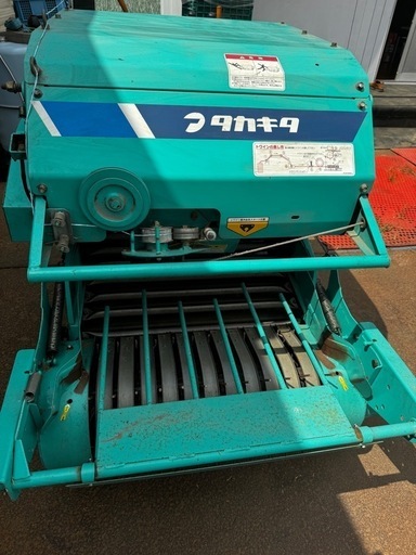 タカキタSE510K自走式ロールベーラ牧草梱包機クボタエンジン6馬力、埼玉県