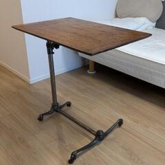 インダストリアルテーブル フェールトラヴァイユ アンティーク アイアン 古材