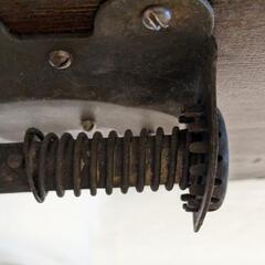 インダストリアルテーブル フェールトラヴァイユ アンティーク アイアン 古材