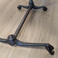 インダストリアルテーブル フェールトラヴァイユ アンティーク アイアン 古材