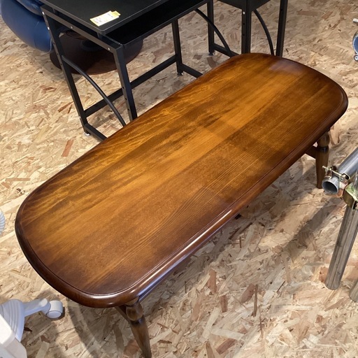 カリモク コロニアル ローテーブル W120cm 人気ブランドの新作