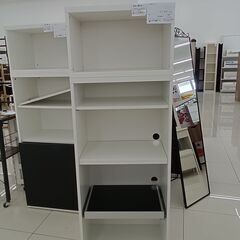 ★ジモティ割あり★ IKEA 収納棚 ホワイト H167.5×D...