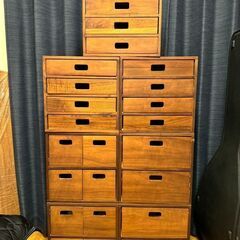 引取希望】7個セット 木製引き出し・収納チェスト - その他 