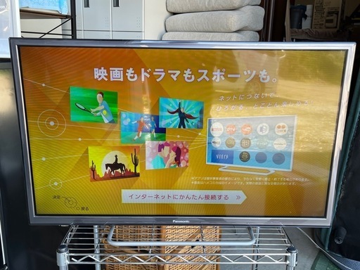 Ｐａｎａｓｏｎｉｃ　液晶テレビ　ＶＩＥＲＡ　３２インチ　３２ｖ型　２０１８年製　パナソニック　ＹｏｕＴｕｂｅ　Ｎｅｔｆｌｉｘ　ネット動画視聴可　チルト機構スタンド　ＴＨ－３２ＥＳ５００