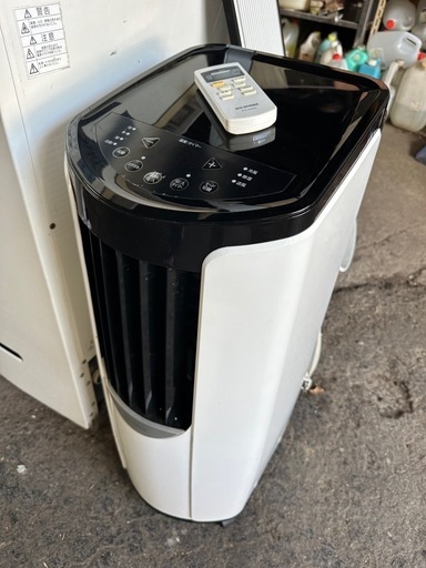 【工事不要】 【除湿機能搭載】アイリスオーヤマ ポータブル クーラー エアコン 冷風機 ~7畳 2022年モデル 除湿 換気 内部洗浄機能 IPP-2222G