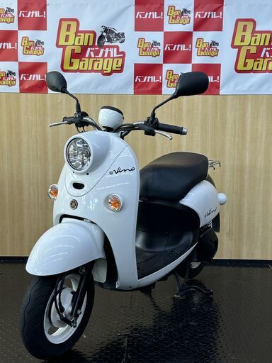 [ローン可][3カ月保証付]ヤマハ　YAMAHA 　E:ビーノ　E;VINO　5376km　SY11J　   無料配送エリア有り　ナンバー登録代行受付中　バンガレージ京都