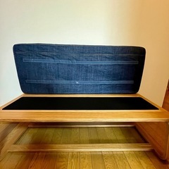 無印良品/ベンチ・カバーセット/オーク/リビングでもダイニングでも