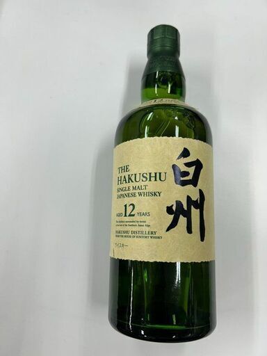 J5164 未開栓　白州 サントリー シングルモルトウイスキー 700ml 43度　ウイスキー　【リユースのサカイ柏店】