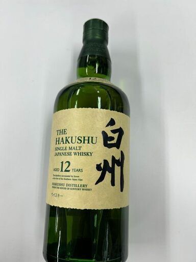 J5165 未開栓　白州 サントリー シングルモルトウイスキー 700ml 43度　ウイスキー　【リユースのサカイ柏店】