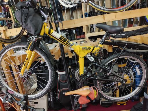 Raychell 折りたたみ自転車 +スパイクタイヤ付き 26インチ MTB-2618RR