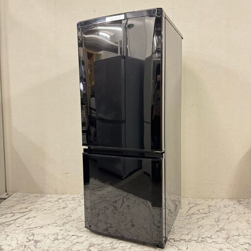 19374  MITSUBISHI 一人暮らし2D冷蔵庫  146L ◆大阪市内・東大阪市他 6,000円以上ご購入で無料配達いたします！◆ ※京都・高槻・枚方方面◆神戸・西宮・尼崎方面◆生駒方面、大阪南部方面　それぞれ条件付き無料配送あり！