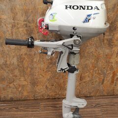 ホンダ空冷4サイクル2馬力船外機+箱+付属品付 中古