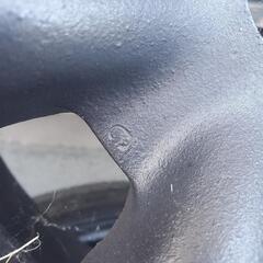 ワタナベホイール14インチ6J　4本タイヤ付き サニトラ ハチロク