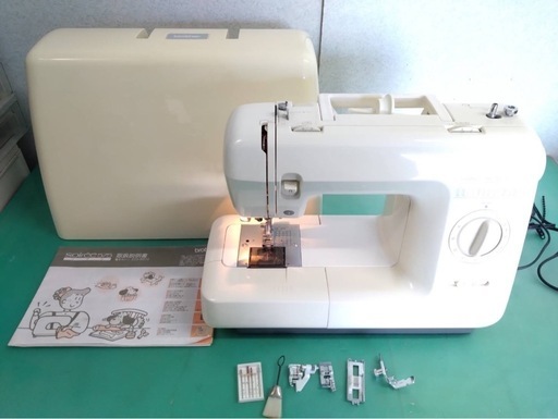 ● 縫いテスト 動作OK！brother ブラザー Soiree ZZ3-B575 コンピューター/電動/マイコン/オート ミシン 説明書あり  動作確認済 ④